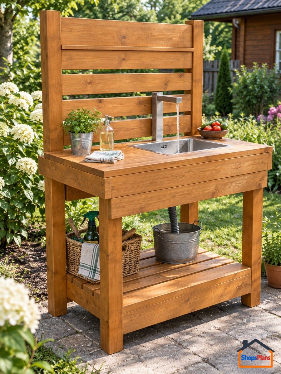 Outdoor Garden Wash Station - Photo 1