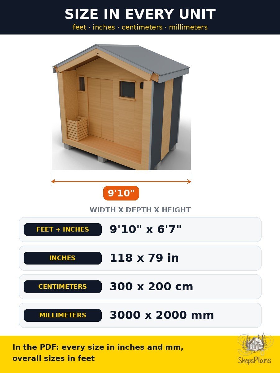 Garden Shed with Porch - Photo 4