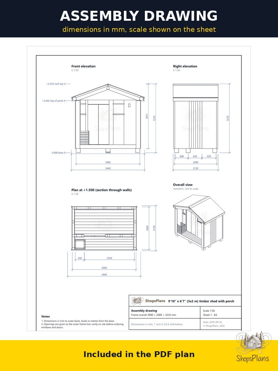 Garden Shed with Porch - Photo 9