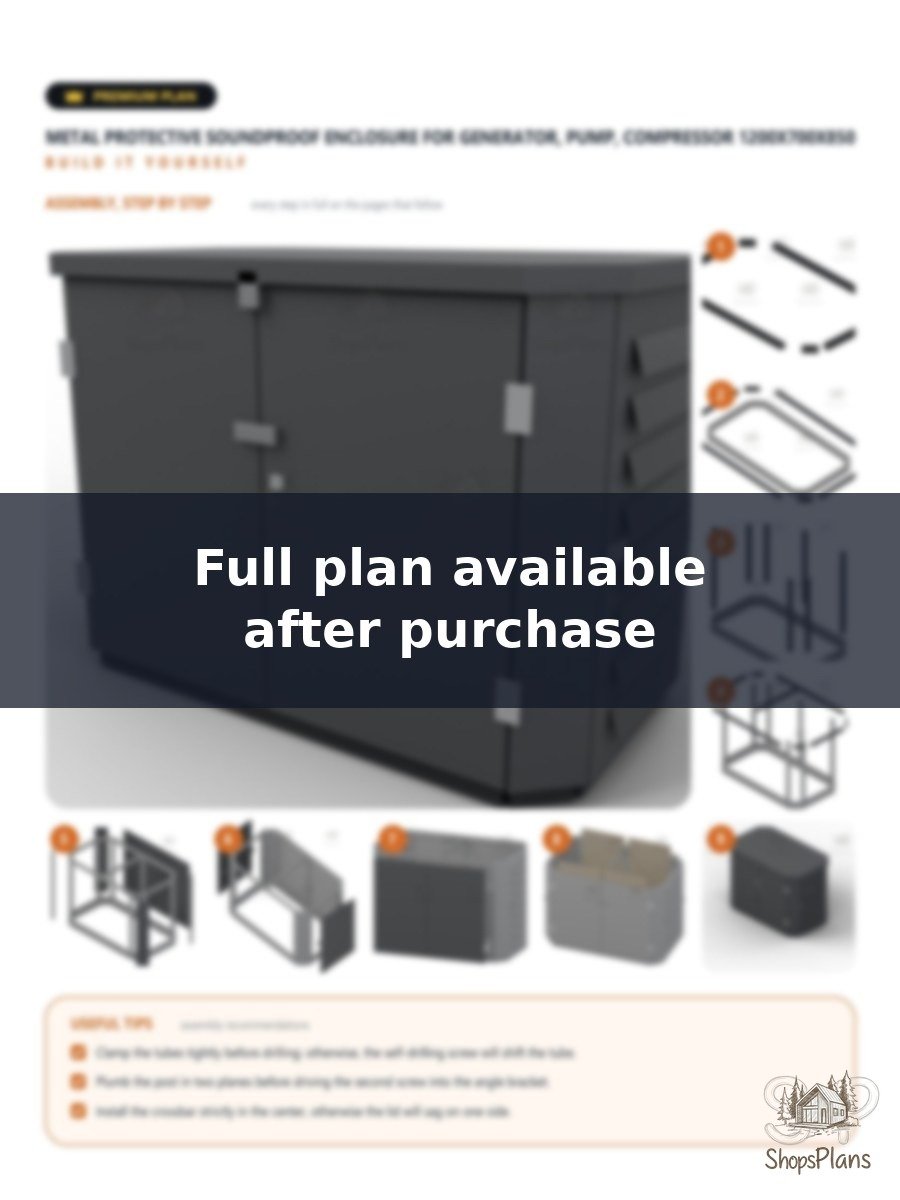 Soundproof Generator Enclosure - Photo 5